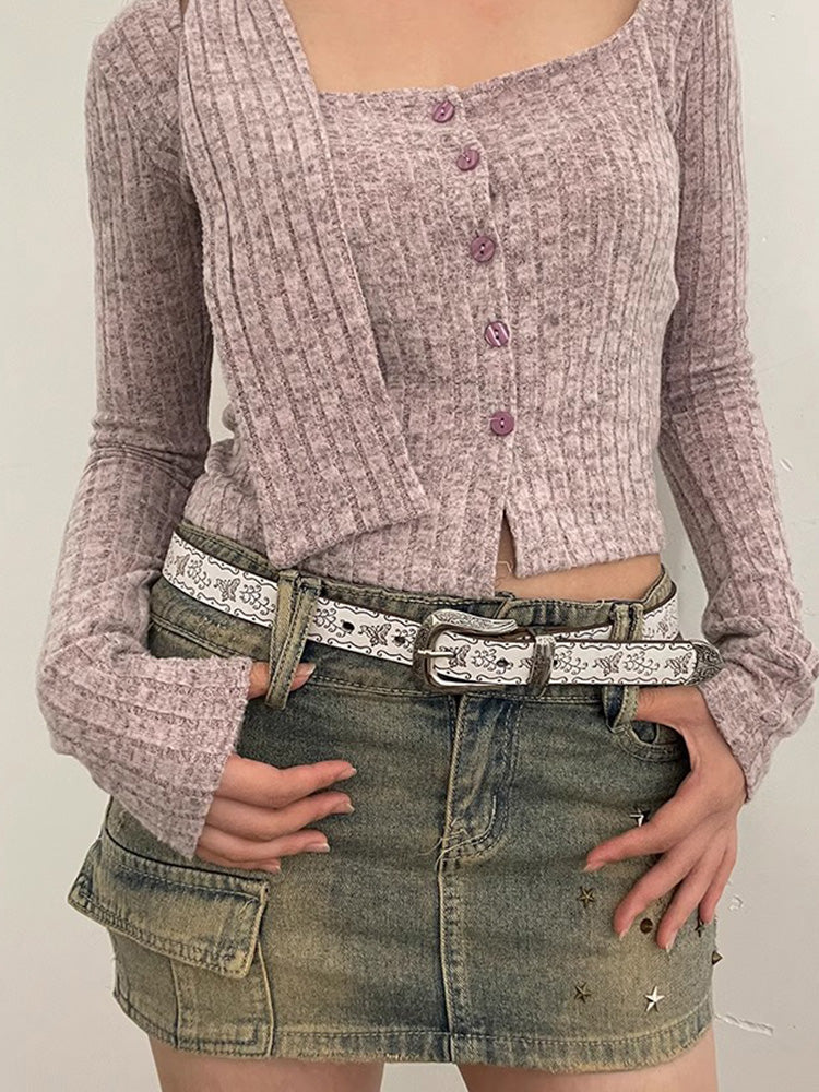 Vintage Pattern Belt