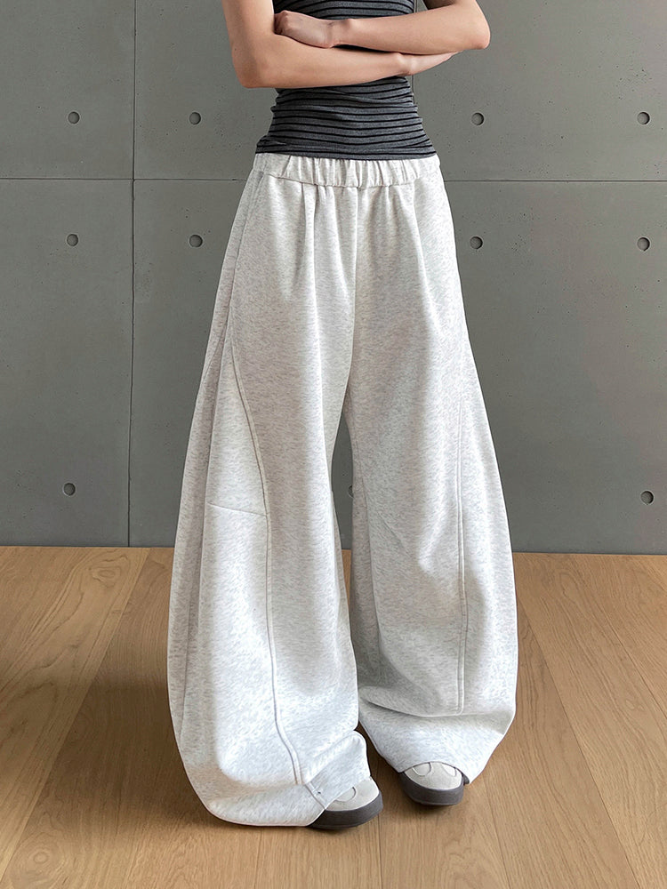 KAKISS ボリュームバルーンスウェットパンツ