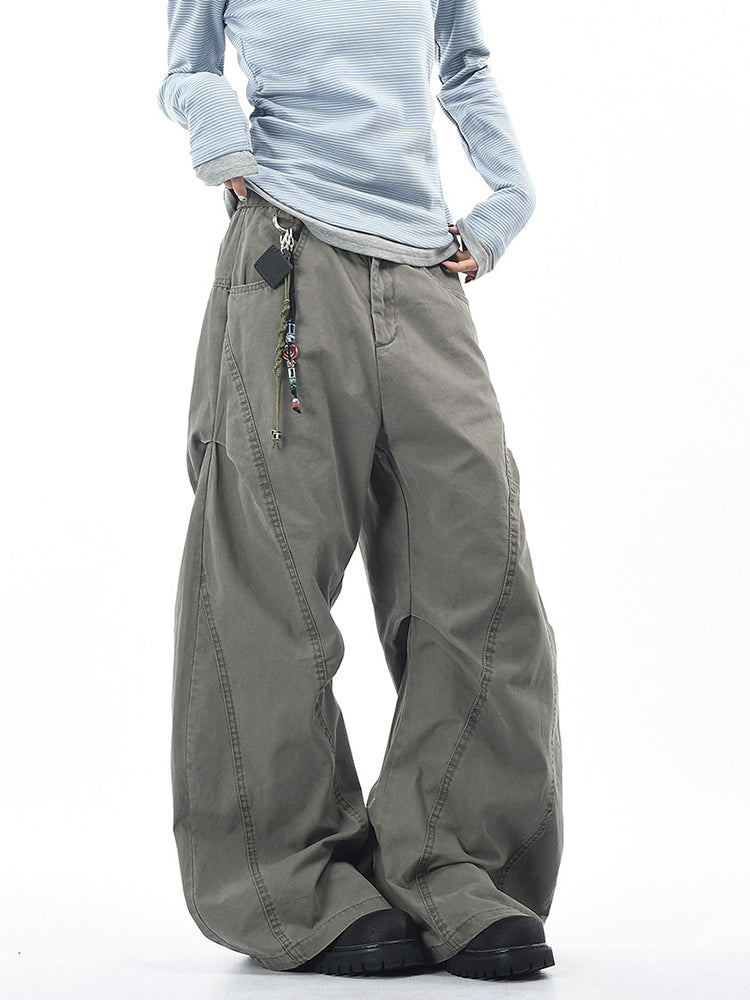 デコンストラクト切替 カーブカーゴパンツ