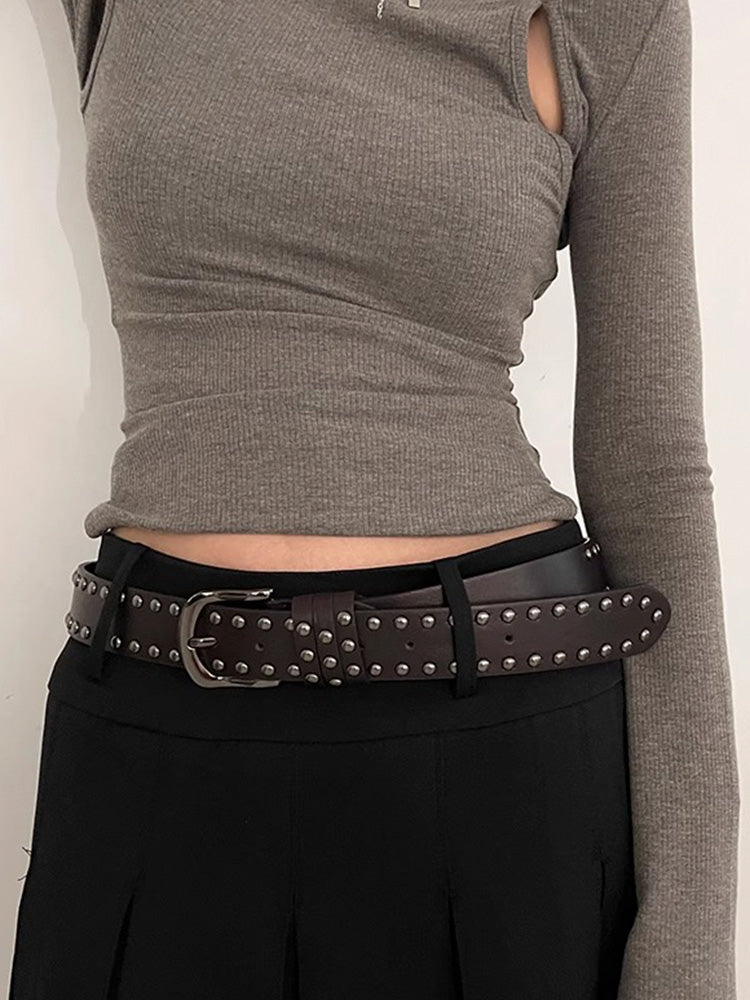 Unique studded belt