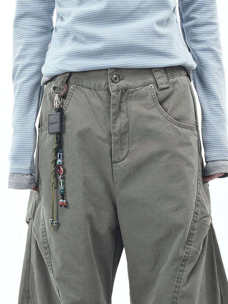 デコンストラクト切替 カーブカーゴパンツ