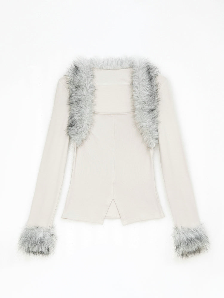 KAKISSタイトファーロングスリーブ