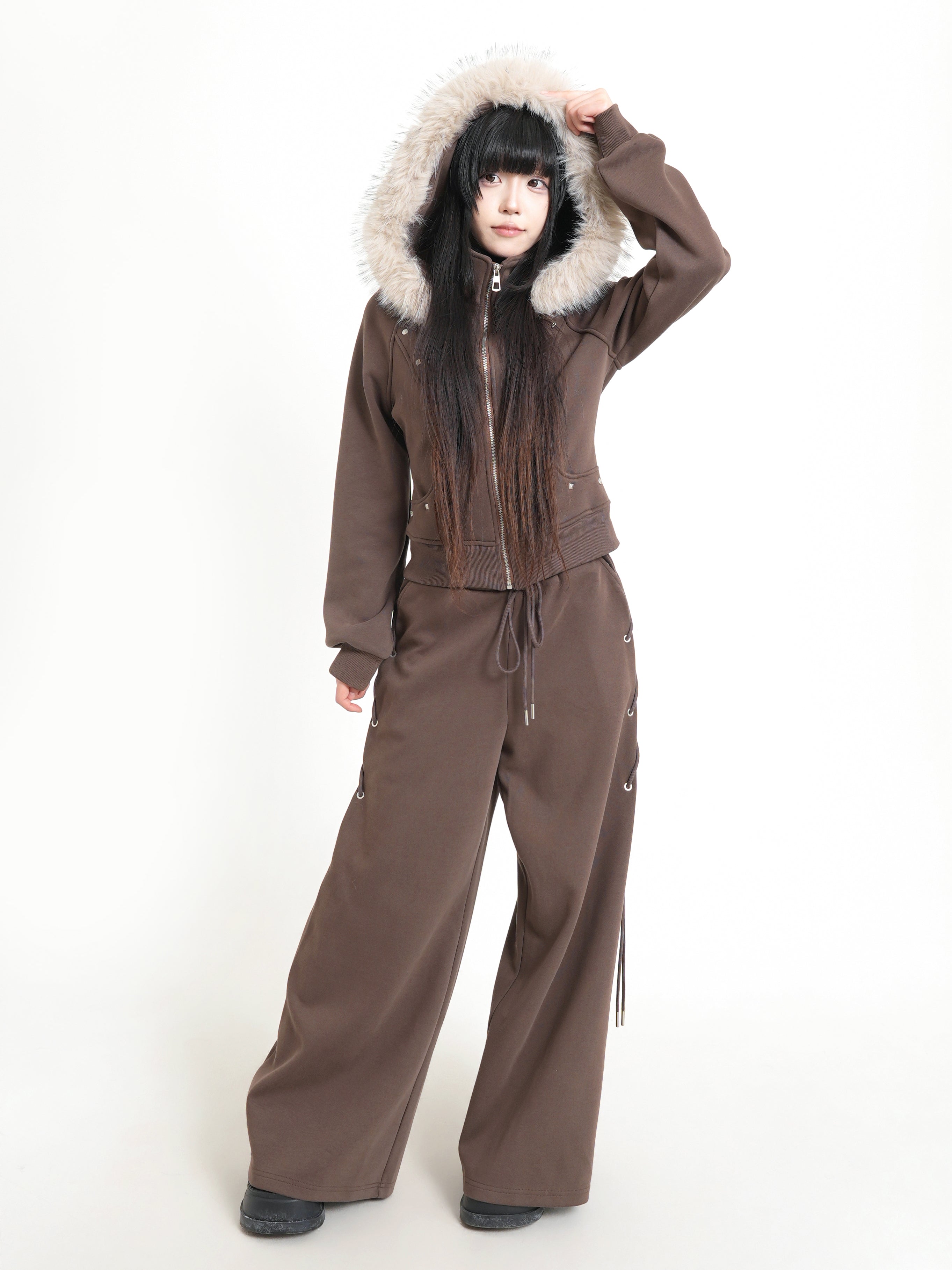 KAKISSドローストリング イージーパンツ