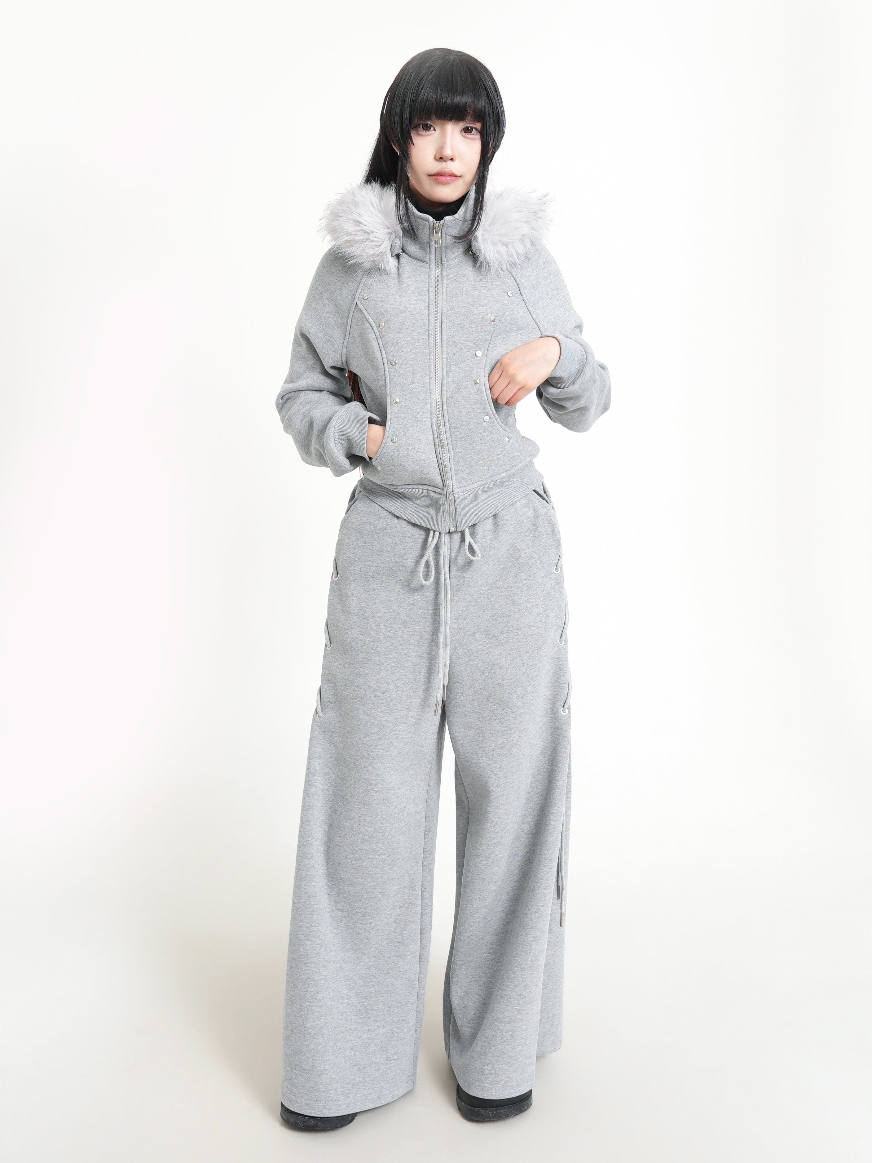 KAKISSドローストリング イージーパンツ