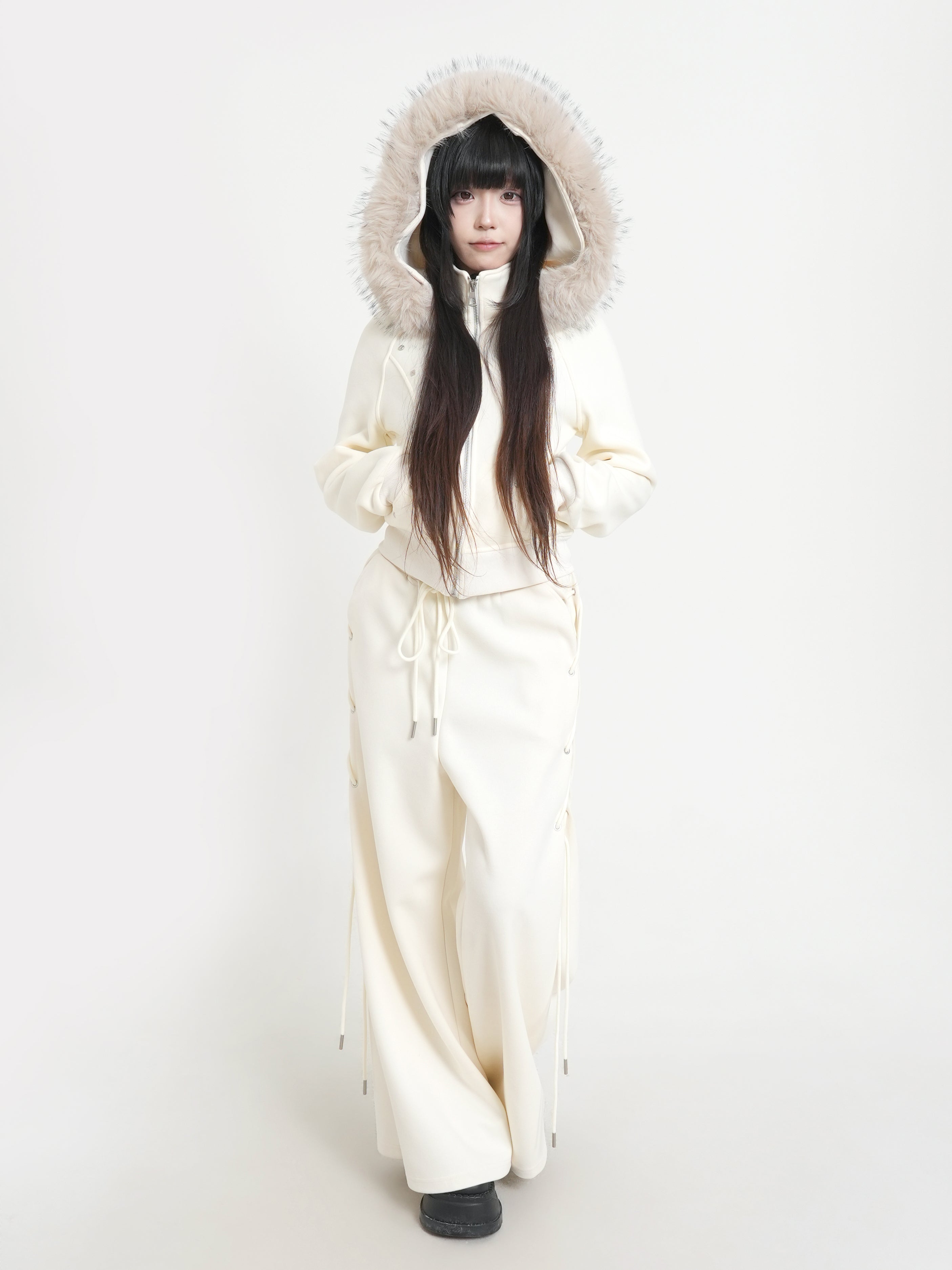 KAKISSドローストリング イージーパンツ